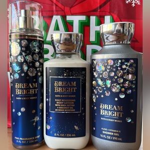 NEW bundle bath & body works DREAM BRIGHT collection